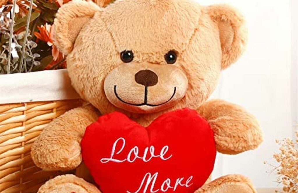 peluche saint valentin