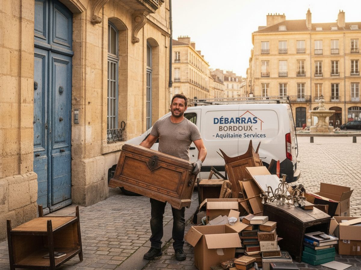 Prix Débarras maison Bordeaux