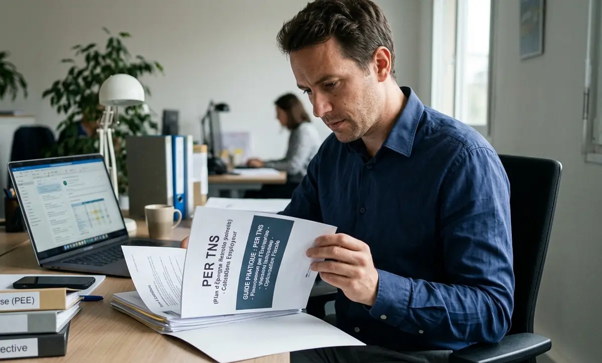 PER TNS payé par l'entreprise : modalités, fiscalité et optimisation pour les dirigeants
